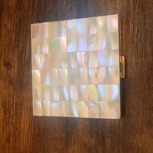 1950s mother of pearl compact